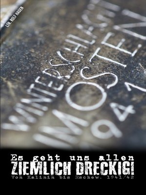 cover image of Es geht uns allen ziemlich dreckig!